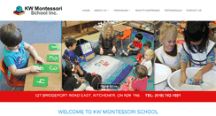 Desktop Screenshot of kwmontessorischool.com